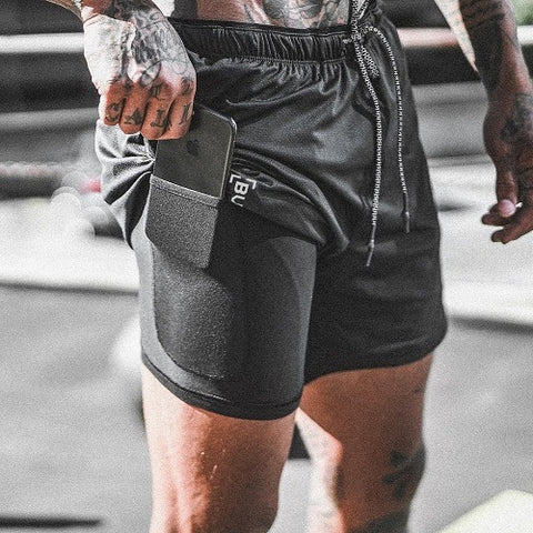 Image of Secure Pocket Fitness Shorts