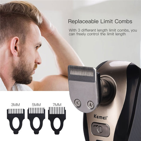 Image of 5 in 1 Multifunction Washable Rechargeable Shaving Machine