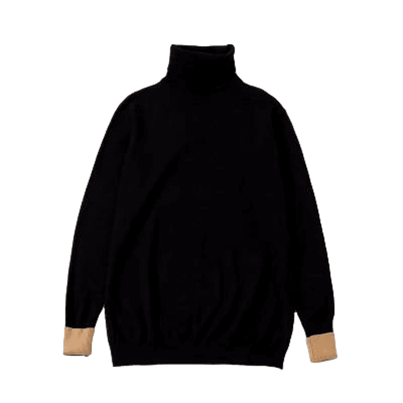 Coffee Knitted Turtleneck