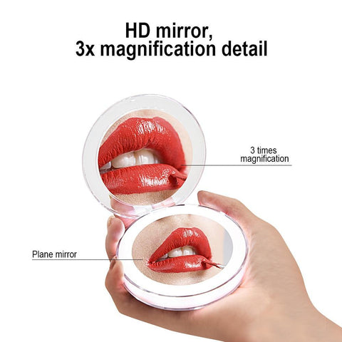 Image of LED Glow Up Compact Mirror