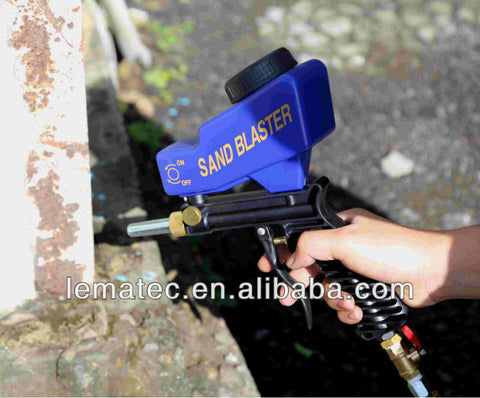 Image of Portable Gravity Feed Sandblasting Gun