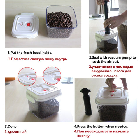 Image of Vacuum storage box (3 Pcs)