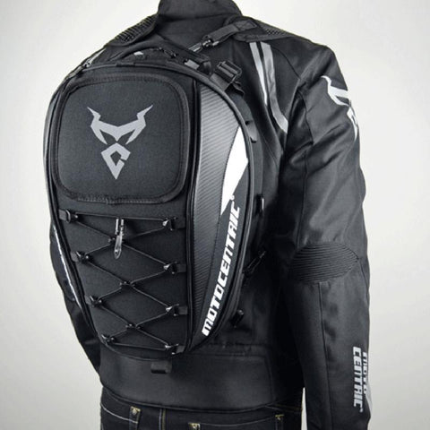 Image of Multi-functional waterproof motorcycle tail bag