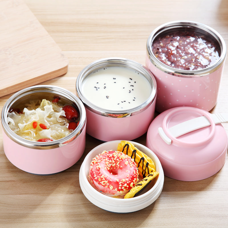 Leak-Proof Stainless Steel Thermal Lunch Box