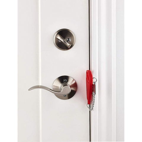 Image of Portable Hotel Door Lock Locks Self-Defense Door Stop Travel Travel Accommodation Door Stopper Door Lock