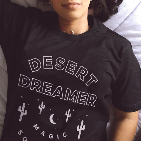 Image of Cactus tshirts Summer Short Sleeved Cotton Printed Tees