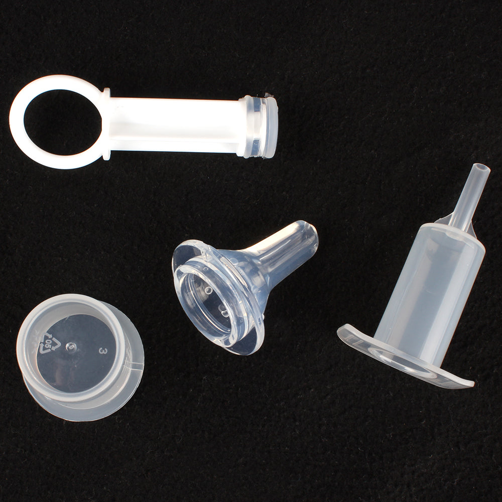 Baby Transparent Squeeze Medicine Pacifier