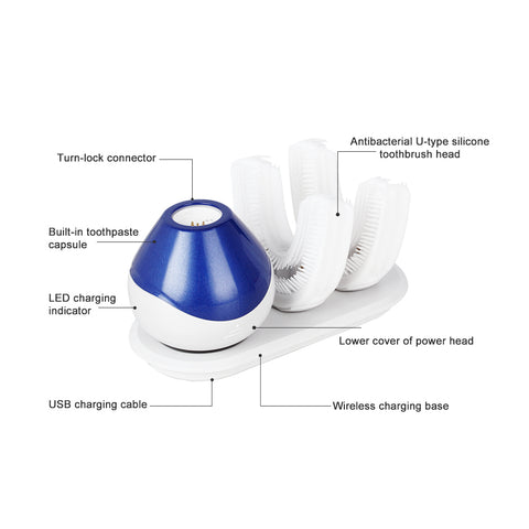 Image of 360 DEGREES ELECTRIC TOOTHBRUSH