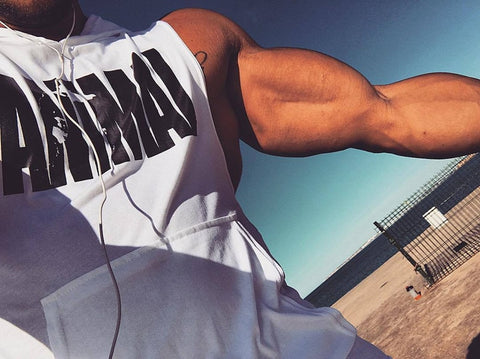 Image of Animal Jacked Hoodie Vest