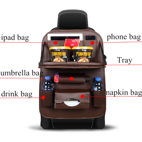 Image of Car Seat Back Organizer
