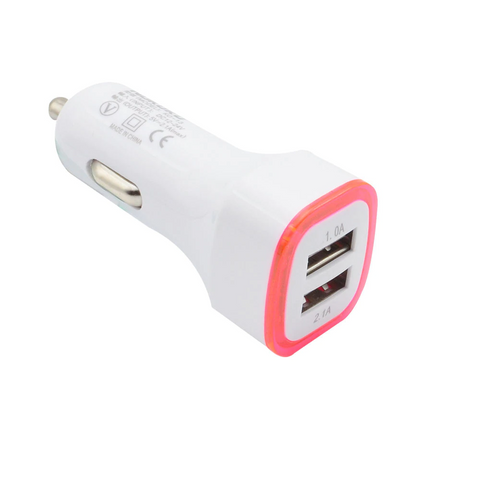 Image of Car LED Dual Port USB