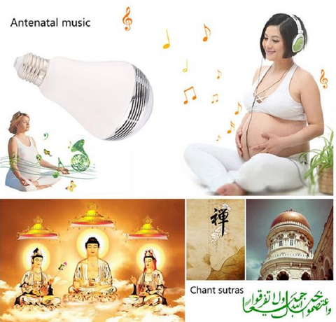 Image of LED Bluetooth Light Bulb