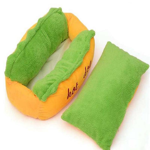 Image of Hot Doggy Dog. Dog Bed