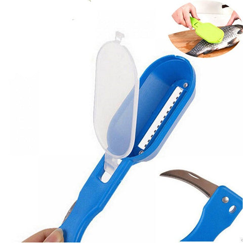 Image of Fish Scale Scraper & Gutter