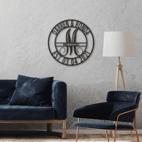 Image of Elaborate Name Monogram