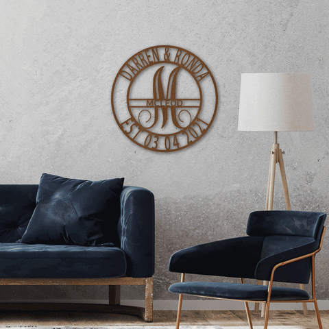 Image of Elaborate Name Monogram