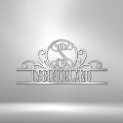 Image of Scroll Sign Black