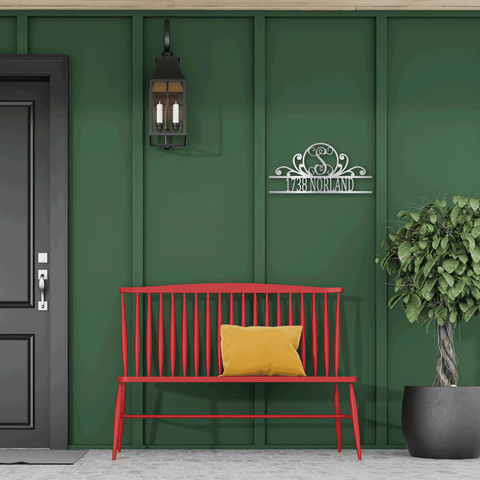 Image of Scroll Sign Black