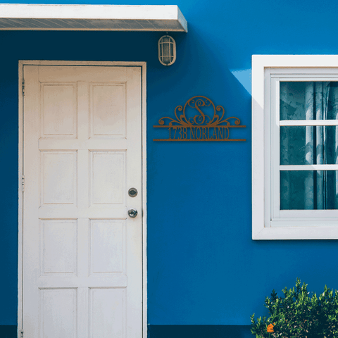 Image of Scroll Sign Black