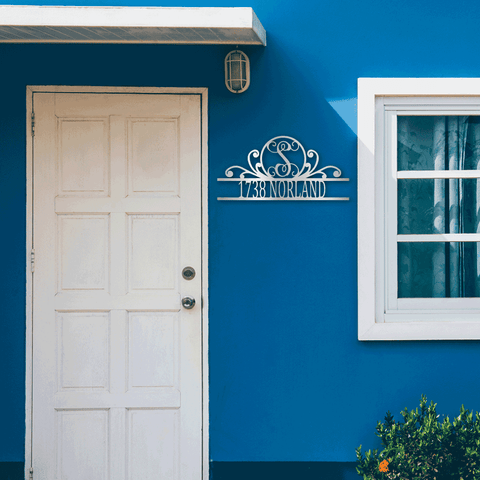 Image of Scroll Sign Black