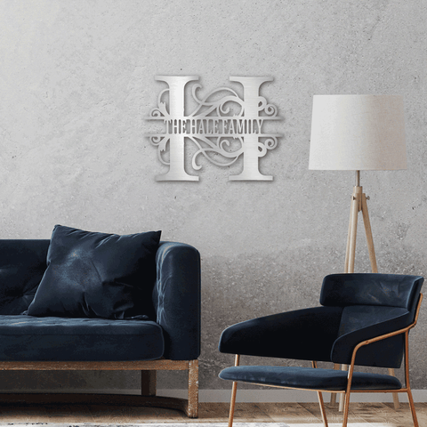 Image of Split Letter Monogram