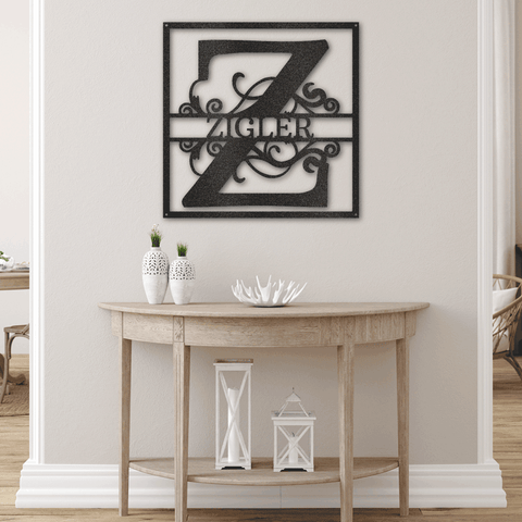 Image of Split Square Monogram