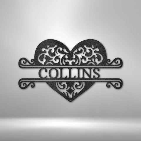 Image of Fancy Heart Monogram