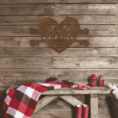 Image of Fancy Heart Monogram