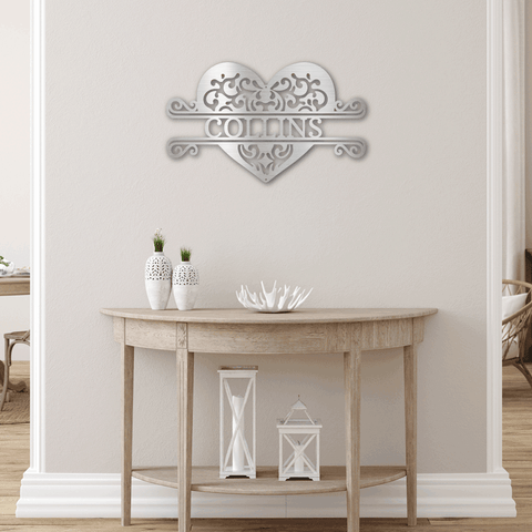 Image of Fancy Heart Monogram