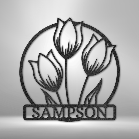 Image of Wild Tulip Monogram