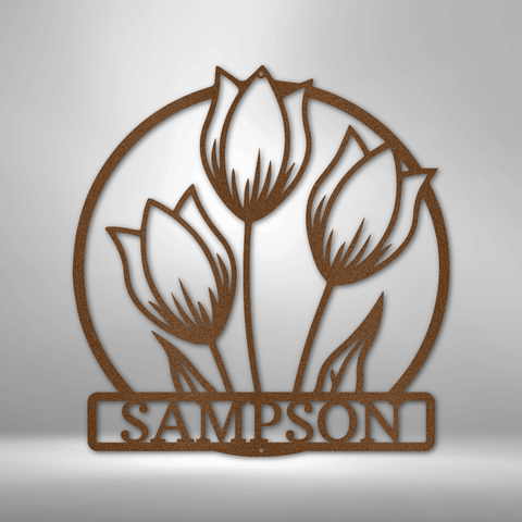 Image of Wild Tulip Monogram