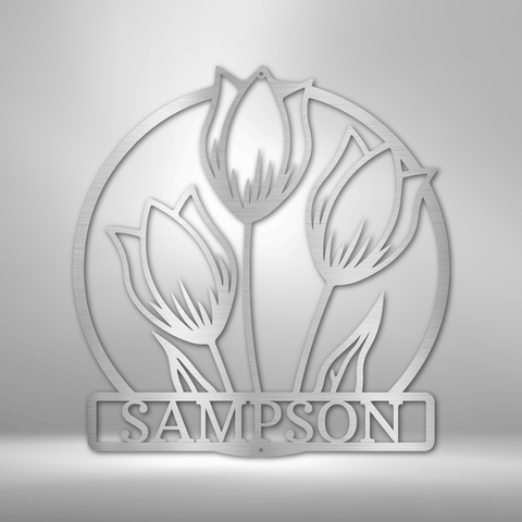 Image of Wild Tulip Monogram