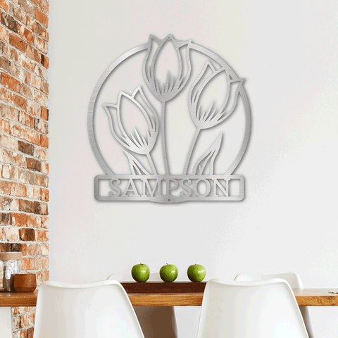 Image of Wild Tulip Monogram