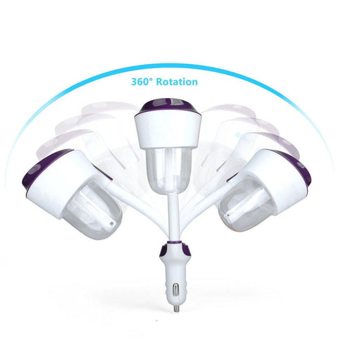 Image of II Car Humidifier Double USB Port Car Aroma