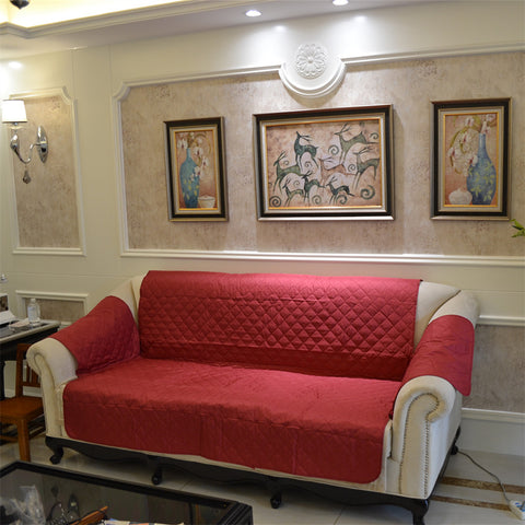 Image of Sofa Reversible Slipcover Furniture Protector
