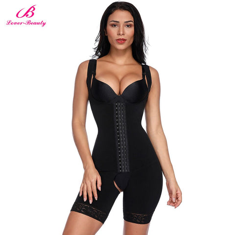 Image of Lover Beauty Women Full Body Shaper Seamless Thigh Corset Tummy Control Underbust