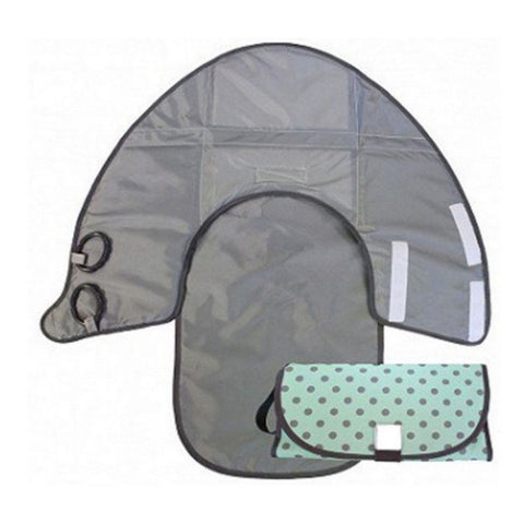 Image of Foldable Changing Pad and Diaper Bag