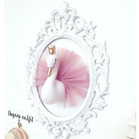 Image of Flamingo Wall Mount Stuffed Toy