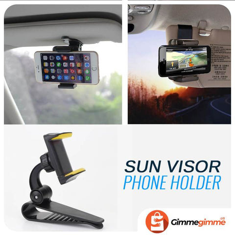 Image of Sun Visor Phone Holder
