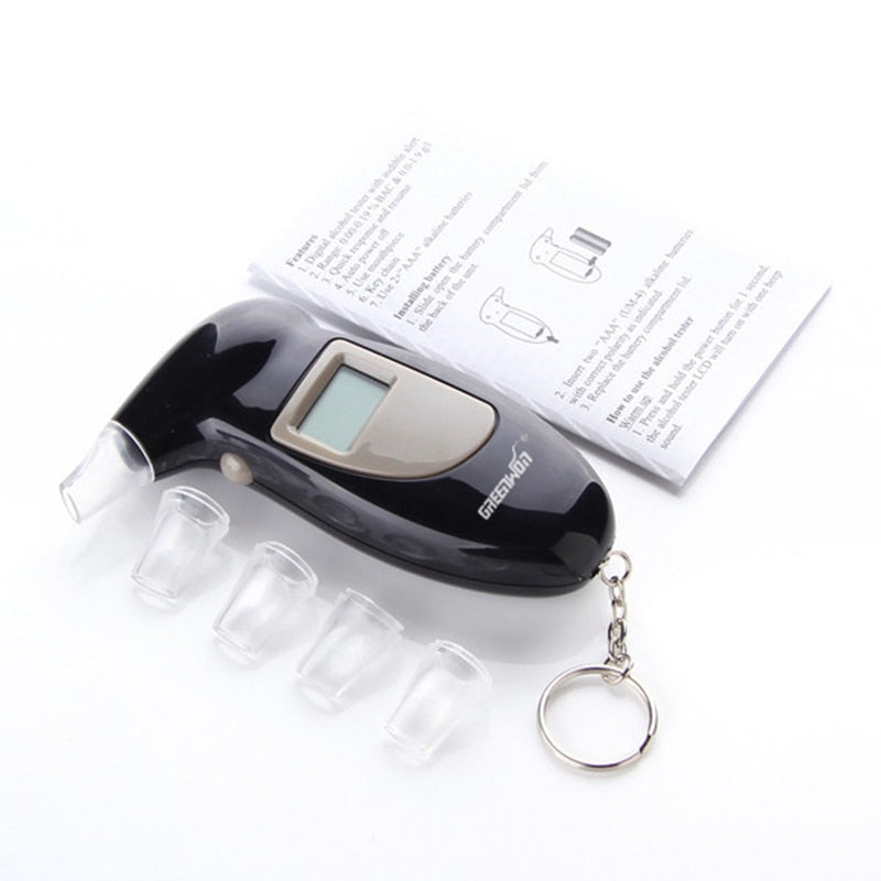 digital keychain breathalyzer