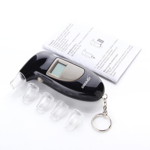 Image of digital keychain breathalyzer