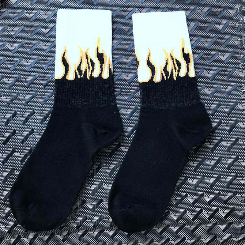 Cora Flame Socks