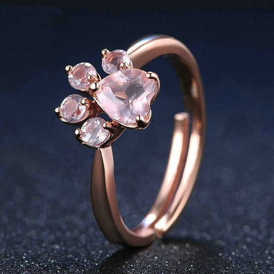 ROSE QUARTZ RING