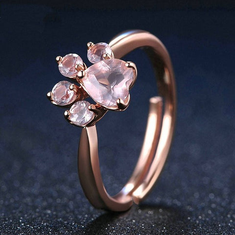 Image of ROSE QUARTZ RING