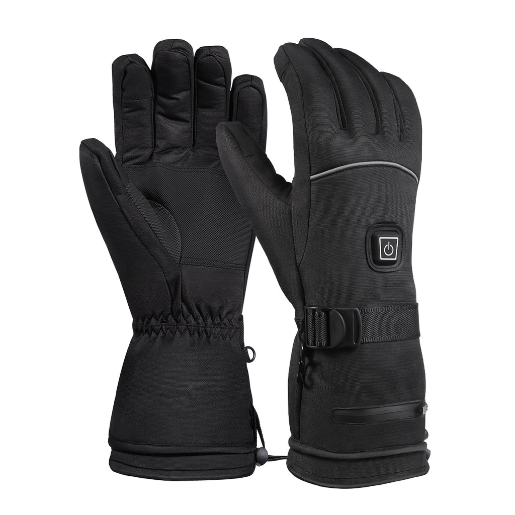 Winter ski Gloves Electric Heated Warm