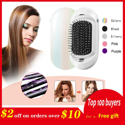 Image of Ionic Electric Hairbrush, 2.0