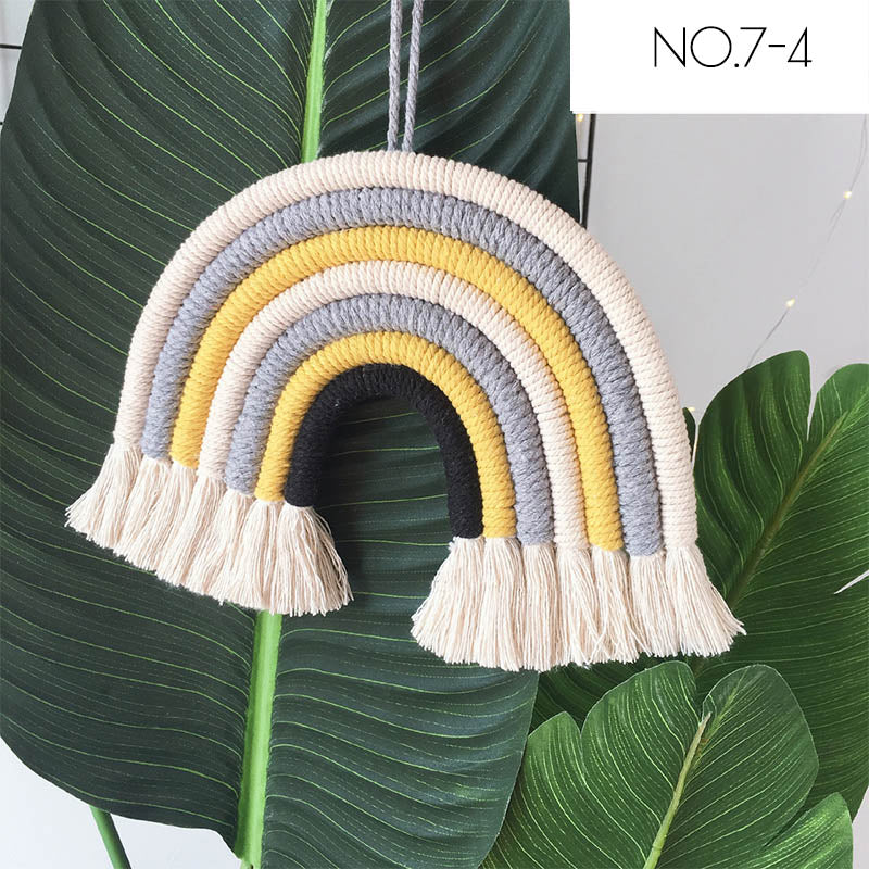 Kids Room Rainbow Hanging Decoration Rainbow Wall Hanging Decor
