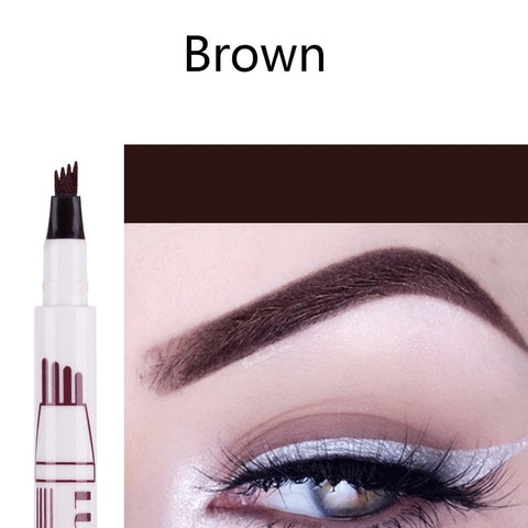 Image of Women Makeup Sketch Liquid Eyebrow Pencil