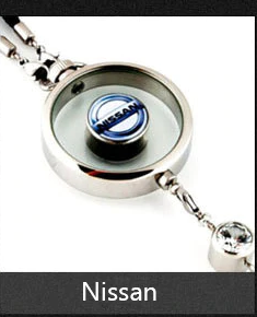 Image of Car Air freshener Perfume Bottle Auto Diffuser DIY Logo