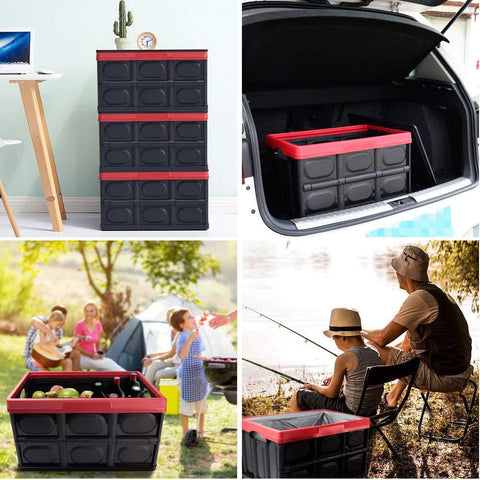 Image of Multi-function Collapsible Car Trunk Organizer